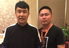 广州Jdb电子与明星合影